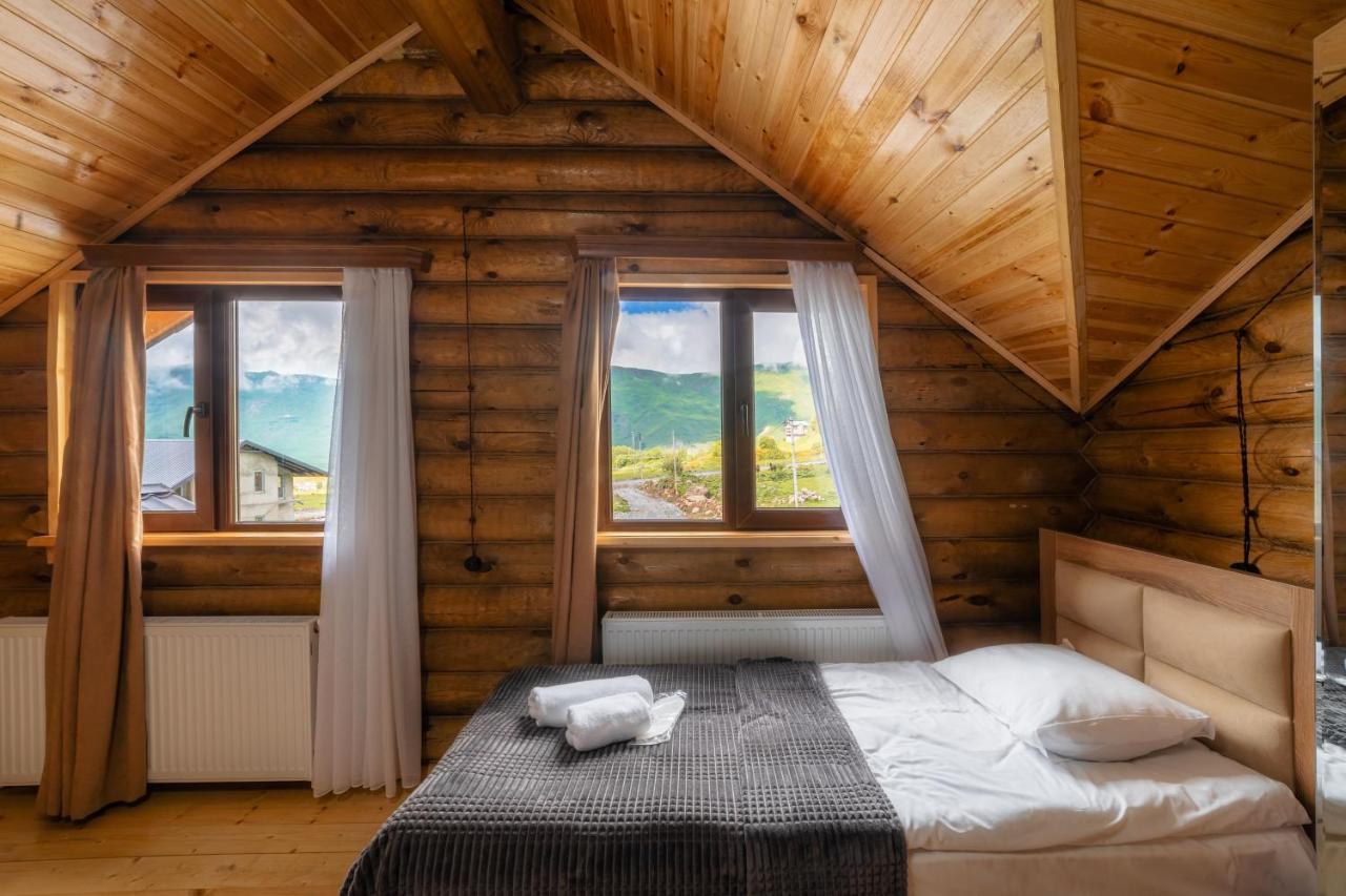 Snow Time Eco Chalet Gudauri Exterior foto